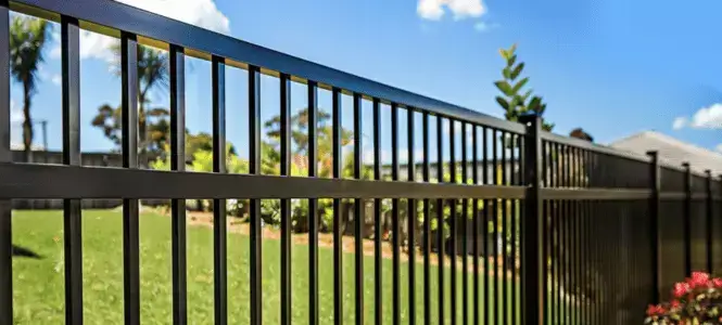 A property in Shepparton with Aluminium Fence